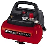 Einhell Kompressor TC-AC 190/6/8 OF (1100 W., max. 8 bar, 6 l-Tank, 185 l/min Ansaugleistung,...