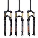 BOLANY 27.5/29Zoll MTB Luftgabel, 120mm Federweg Fahrrad-Federgabel 28.6mm (1-1/8inch) 220mm...