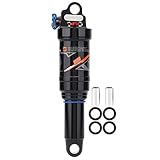 Tbest Fahrrad-Stoßdämpfer hinten ， Mountainbike-Luftdruck-Stoßdämpfer Soft-Heckrahmen Heck...