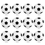 12 Stück Kickerball, Tischkicker Bälle, Tischfussball Bälle Ersatzbälle für Erwachsene und...