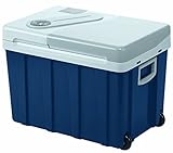Mobicool W40 Kühlbox mit Rollen | Elektrisch | 39 L | 12V, 24V, 230V | für Auto, Lkw, Boot,...