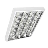 SUPER LED Rasterleuchten geeignet für 4X T8 LED 9W Bürolampe Rasterlampe