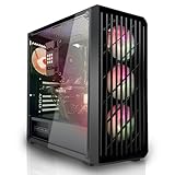 SYSTEMTREFF Gaming PC AMD Ryzen 7 5700X 8x4.6GHz | Nvidia RTX 5060 8GB DX12 | 1TB M.2 NVMe | 32GB...