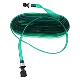Abaodam Bewässerungsschlauch mit Löchern Flexibler PVC Gartenwasserschlauch für Gleichmäßige...