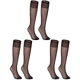 3 Paar Damen Seide Oberschenkel Hohe Socken Nylonsocken Für Frauen Cosplay Kostüm Party...