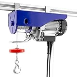Pallit elektrische Seilwinde HOISTEXT | 125 kg/12 m | 250 kg/6 m | extralanges 5 m Kabel | inkl...