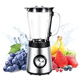 SENDI Entsafter Slow Juicer Edelstahl - 500W 1.5L l Gemüse und Obst & BPA-Frei for Vegetables &...