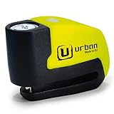 URBAN UR6 Bremsscheibenschloss mit Alarm 120dB ON/Off mit Warnfunktion, Optionale Aktivierung,...
