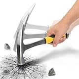 Schneespitze Ziegelhammer,Geologische Hammer,Rock Plektrum,Geologischer Erkundungs Hammer mit...