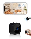 AOBOCAM Mini Kamera,1080P HD WLAN(2,4 GHz) Kamera Überwachung Innen Mini Überwachungskamera Live...