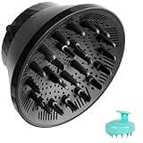 Flintronic Universal Haar Diffusor, Diffusor Föhn Aufsatz, Anpassungsfähig für Schlag Trockner...