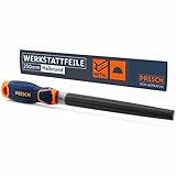 Presch Werkstattfeile Halbrund 200mm - Hochwertige Halbrundfeile mit Kreuzieb H2 zum feilen von...