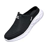 YANFJHV Sommermode Herren Single Foot Steigbügel Sneakers Herren Semi Hollow Mesh Bequeme...