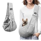 mymai Hundetragetasche, Wendbarer Transporttasche für Hunde und andere Haustiere bis 15 kg...