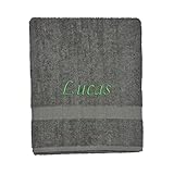 Badetuch, bestickt, für den Alltag, 100 % ägyptische Baumwolle, superweich, langlebig, Badetuch...