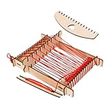 HANABASS DIY Webrahmen für Mädchen Loom Kit zum Stricken und Basteln Glatte Oberfläche Sicher und...