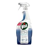 VISS Reinigungsspray Bad & Dusche für strahlenden Glanz 100% kraftvoll gegen Kalk 750 ml