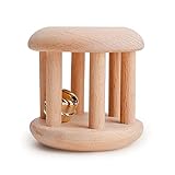 let's make Spielzeug Intellektuelle von Kindern Montessori Spielzeug Bio-Holz Glocken Rasseln Baby...