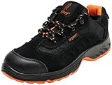 Arbeitsschuhe Sicherheitsschuhe URGENT 210 S1, Schwarz / Orange, 43 EU