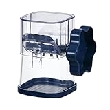 Nutr-Mühle und Walnuss-Zerkleinerer mit manuellem 360°-Drehgriff, transparenter Schneidekammer,...