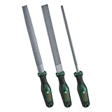 Bosch Raspel Set 3-teilig (Robustes Holzraspel Set inkl. Flach-, Halbrund- und Rundraspel; Harter...