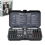 Xijobido Ratschen-Schraubendreher Set, Vielseitiges Mini Schraubenzieher Set Mit...