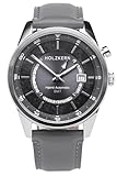 HOLZKERN Herrenuhr GMT Skywhirl Marmor/Silberfarben 9010631021207