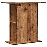 vidaXL Aquariumständer Altholz-Optik 36x75x72,5 cm Holzwerkstoff