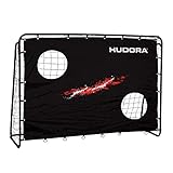 HUDORA Fußballtor Trainer mit Torwand | Kicker-Jubiläums & Standard Edition | Garten Fußball-Tor...