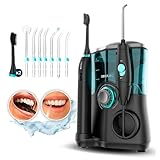 Cecotec Mundpflegezentrum Bamba ToothCare Jet Clean. 18 W, 600-ml-Irrigator, 10 Druckstufen, 7...