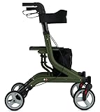 Bischoff&Bischoff Capero Rollator, faltbar – Leichtgewicht-Rollator für drinnen und draußen,...