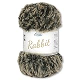 Frida's Wollhaus Rellana 100 g Rabbit Flauschwolle Effektwolle Plüschwolle Flauschig 8 Farben (06 |...