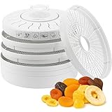 Clatronic® Dörrautomat | 5 stapelbare Ebenen | für bis zu 3,5 kg zu trocknende Lebensmittel |...