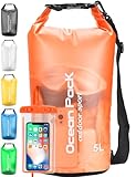 Henrycares Dry Bag wasserdichte Tasche, 20L 10L 5L 2L Wasserdichter Packsack mit Schultergurt und...