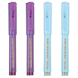 4 Stück Geldprüfer Stift, Geldscheinprüfstift Prüfstift mit UV-Lampe, Geldscheinprüfer Stift...