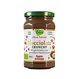 Rigoni di Asiago Nocciolata - Crunchy, 1x 250g, Haselnusscreme ohne Palmöl, Nuss Nougat Creme ohne...