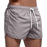 Generisch Beach Spring Surfing Spleißhose Sommer Herren Hosen Schwimmen Männerbrettshorts (Grey,...
