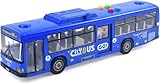 Cemirk Spielzeugbus mit Licht und Sound, Funktionstüren, Reibungsantrieb, für Kinder ab 1 Jahr,...