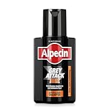 Alpecin Grey Attack MAX Coffein & Color Shampoo - 1 x 200 ml - Schrittweise dunkleres und stärkeres...