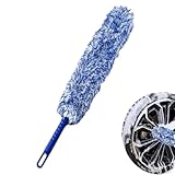 Radbürste - Weiche Radreiniger | Synthetische Wollauto Reinigungspinsel | Biegbares Auto Rim...