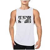 Duohropke Achselshirts Herren Gym Sommer Ärmelloses Sport Muskelshirts Workout Unterhemd Männer...