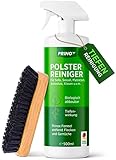 PRINOX® Profi Polsterreiniger 500ml für Sofa, Auto, Sessel & Couch inkl. Bürste - Textilreiniger...