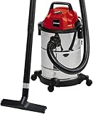 Einhell Nass-Trockensauger TC-VC 1820 S (1250 Watt, Edelstahlbehälter 20l, Blasanschluss, 4 Rollen,...