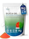 BonAura® 1KG Silica Gel - Silica Kugeln auch als Filament Trockner geeignet - Silikat Trockenmittel...