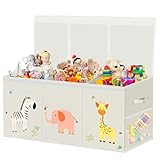 VERONLY Extra Groß Aufbewahrungsbox Spielzeugkiste mit Deckel Kinder - Faltbar Spielzeug...