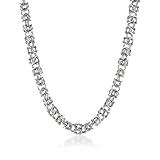 Metro Jewelry Edelstahl Dicke Königskette Halskette für Herren - 45.7 cm bis 61.0 cm lang - 6mm...