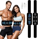 COODAY EMS Bauchtrainer Pro,Bauchmuskeltrainer Elektrisch,12 Modi & 20 Intensitäten EMS...