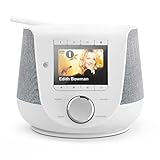 Hama DAB+ Digitalradio Internetradio (Smart Radio mit 2-Wege-Lautsprecher & Handy-Ladefunktion,...