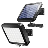 BENMA Solarlampen für Außen, 56 LEDs Solarleuchten 120° Superhelle Solar Wandleuchte mit...