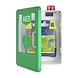AED Schrank Wandhalterung Aufbewahrungsbox mit Alarmsystem, Doppelschaltersteuerung, verstellbare...